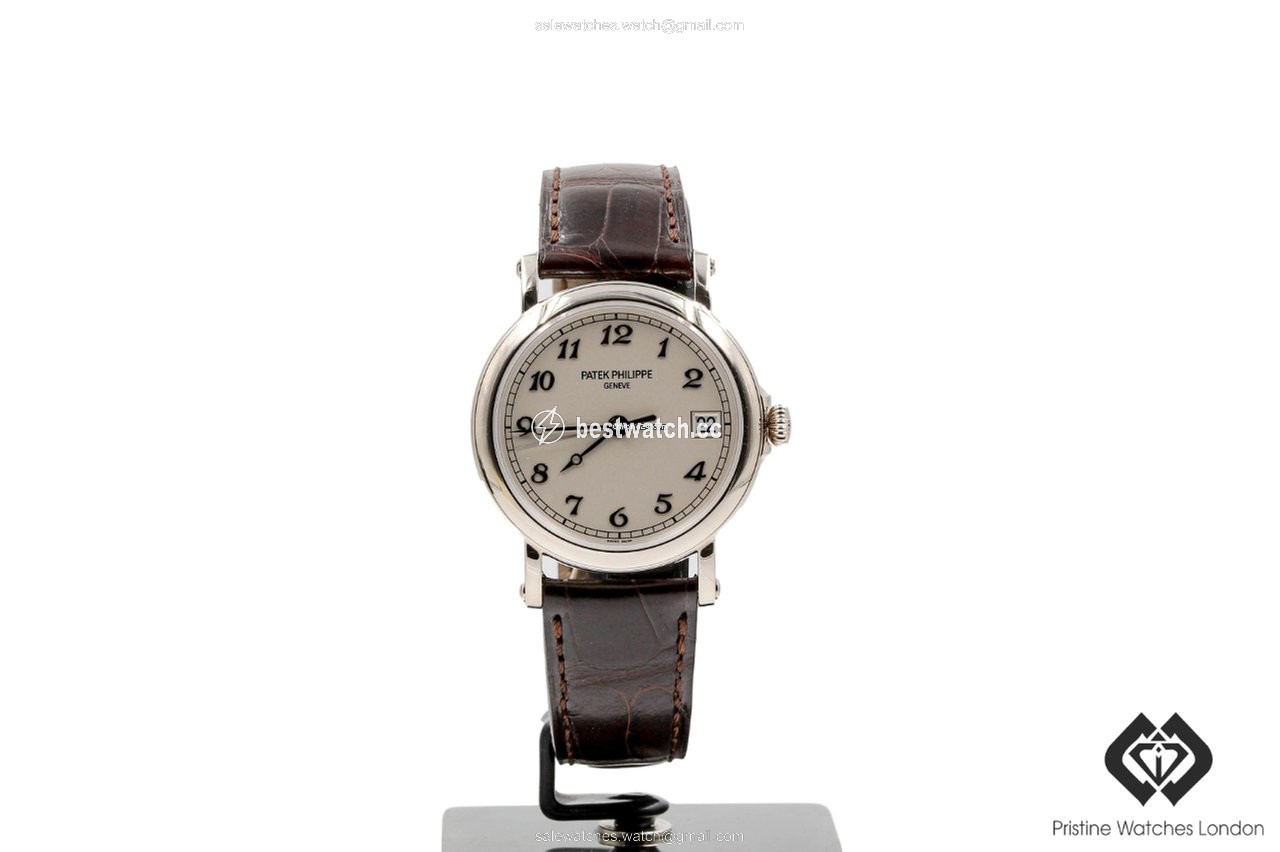 Patek Philippe Calatrava Mens watch Unisex Automatic White gold 5153G-012