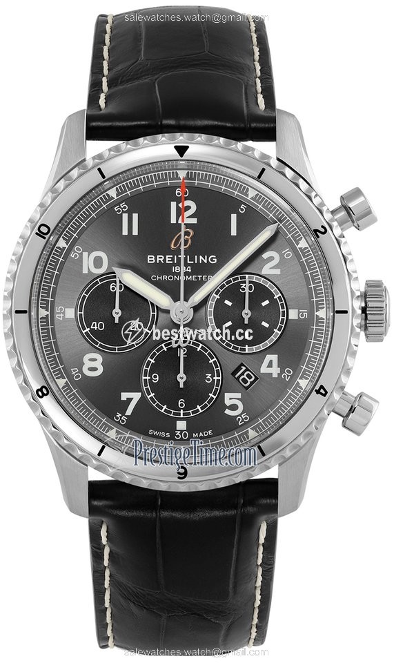 Breitling Aviator 8 Mens watch Unisex Automatic Steel ab0119131b1p2