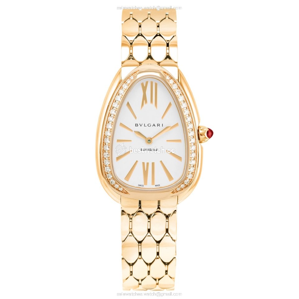 Bulgari Serpenti Womens watch Quartz Yellow gold 103147 SPY33WGGD