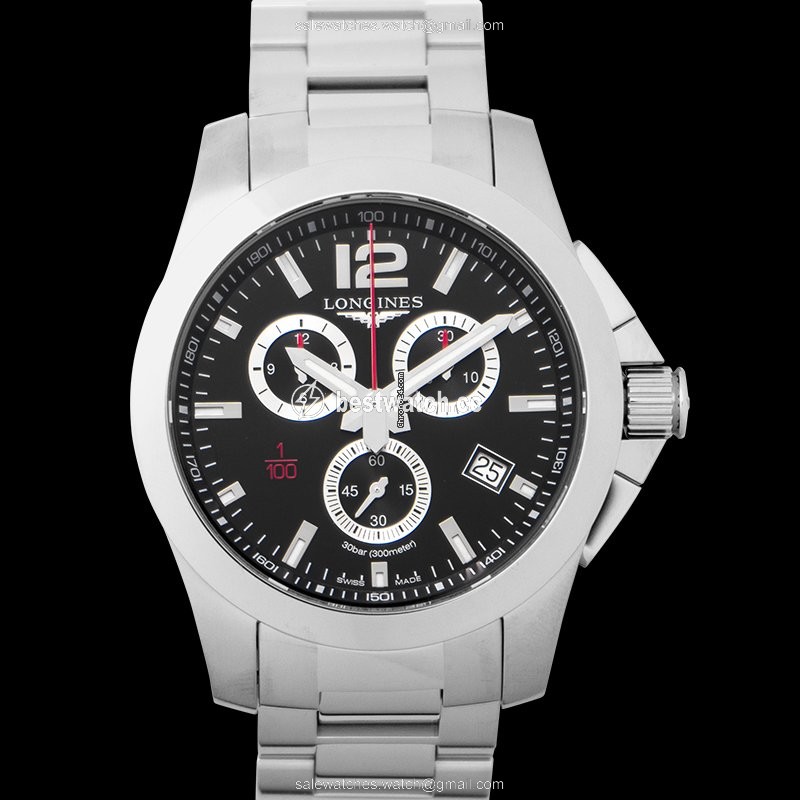Longines Conquest Mens watch Unisex Quartz Steel L38004566