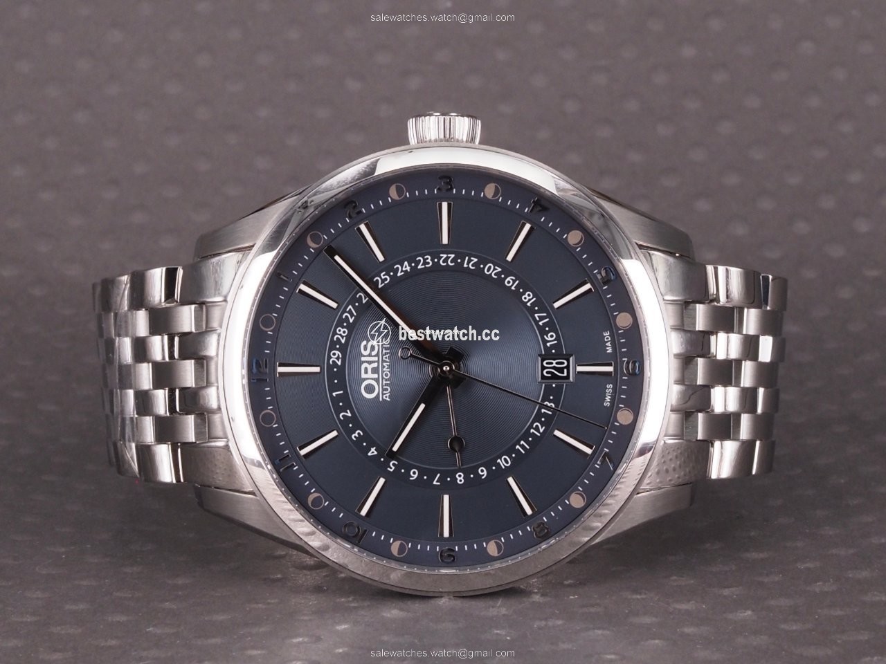 Oris Artix Pointer Mens watch Unisex Automatic Steel 01 761 7691 4085-Set MB