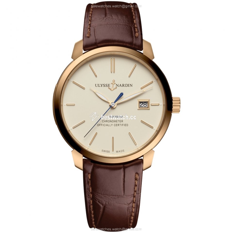 Ulysse Nardin Mens watch Unisex Automatic Rose gold 81521112 91