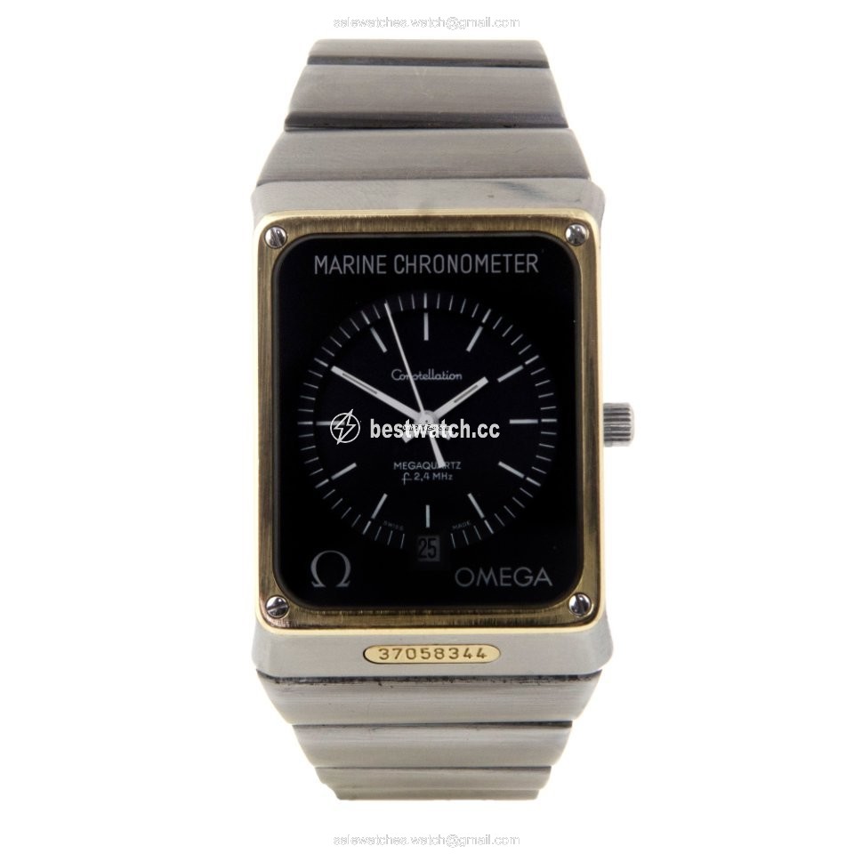 Omega Constellation Quartz Mens watch Unisex Quartz Steel 198.0082