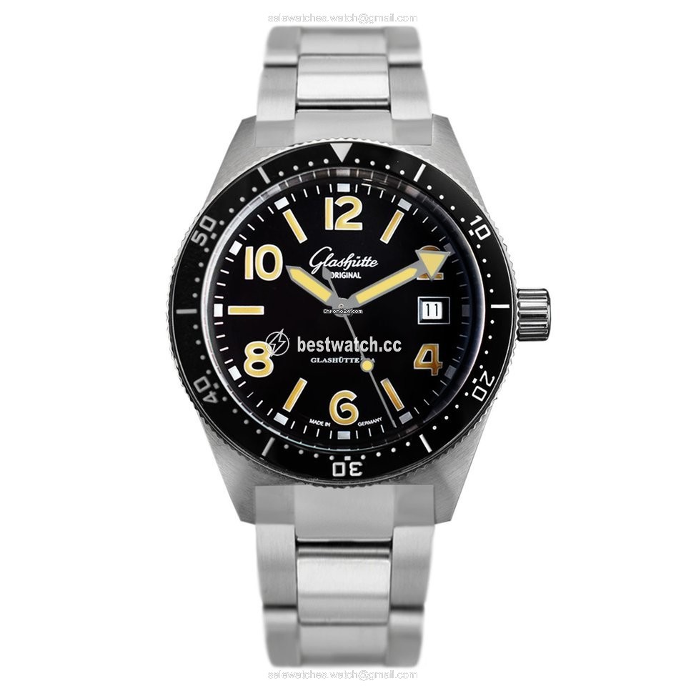 Glashutte Original Mens watch Unisex Automatic Steel 1-39-11-06-80-70 or 39-11-06-80-70