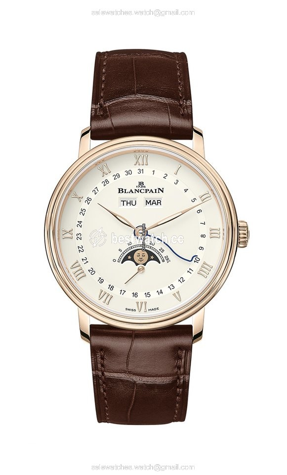 Blancpain Villeret Womens watch Automatic Rose gold 6126-3642-55B