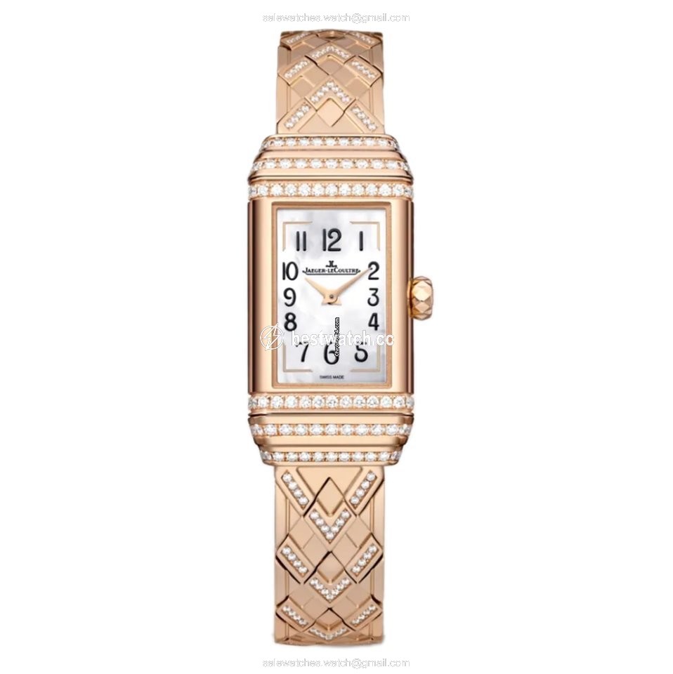 Jaeger-LeCoultre Reverso Duetto Womens watch Manual winding Rose gold 3362201