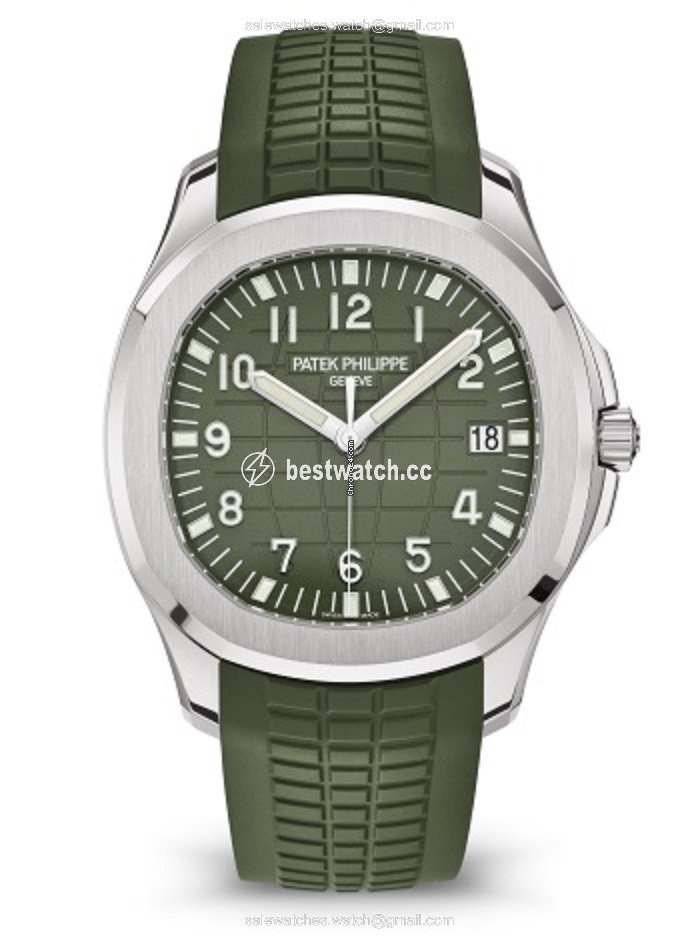 Patek Philippe Aquanaut Mens watch Unisex Automatic White gold 5168G-010