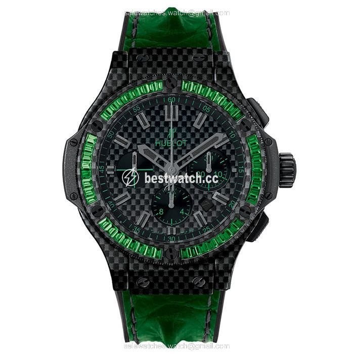 Hublot Big Bang 44 mm Mens watch Unisex Automatic Carbon 301.QX.1791.HR.1922