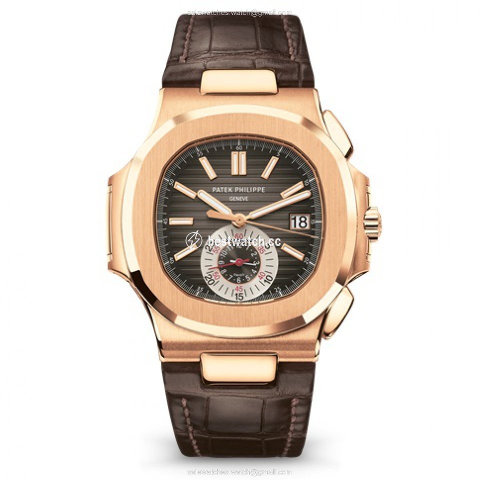 Patek Philippe Nautilus Mens watch Unisex Automatic Rose gold 5980R001