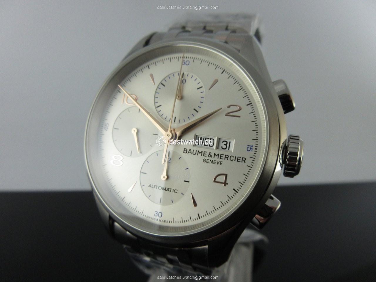 Baume & Mercier Clifton Mens watch Unisex Automatic Steel MOA10130