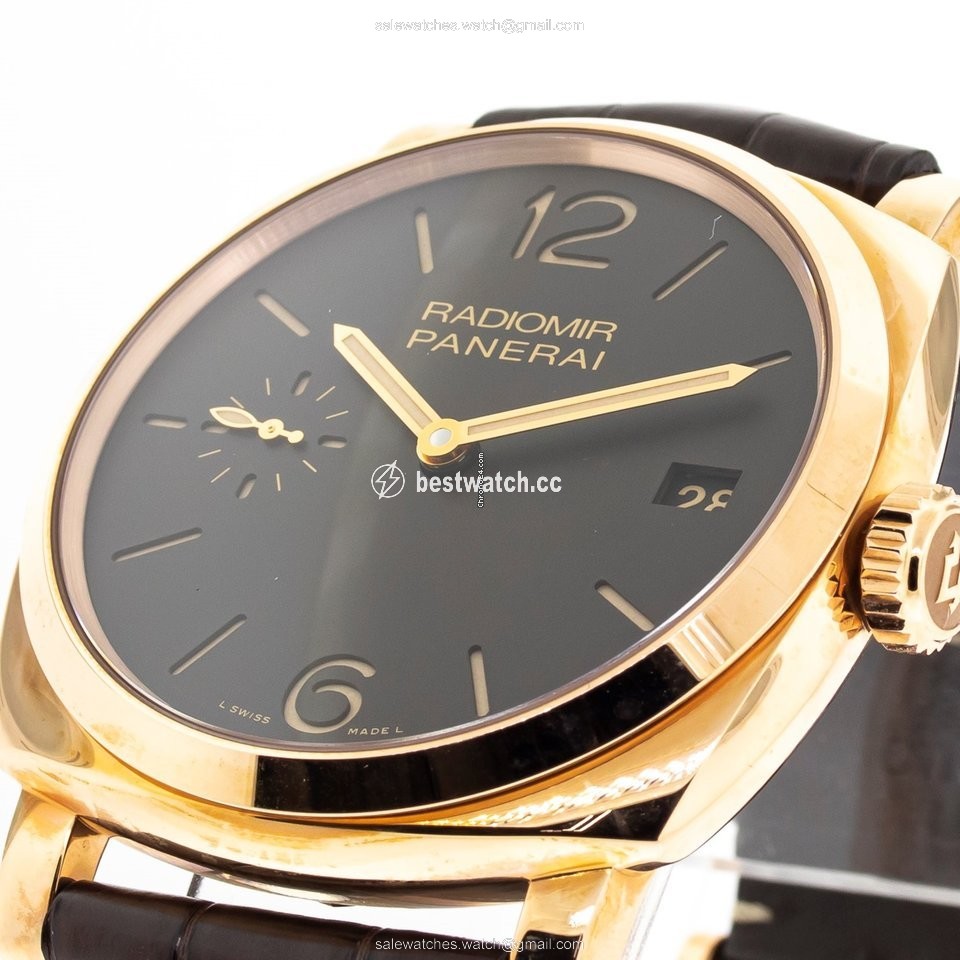 Panerai Radiomir 1940 3 Days Mens watch Unisex Manual winding Rose gold PAM 00515