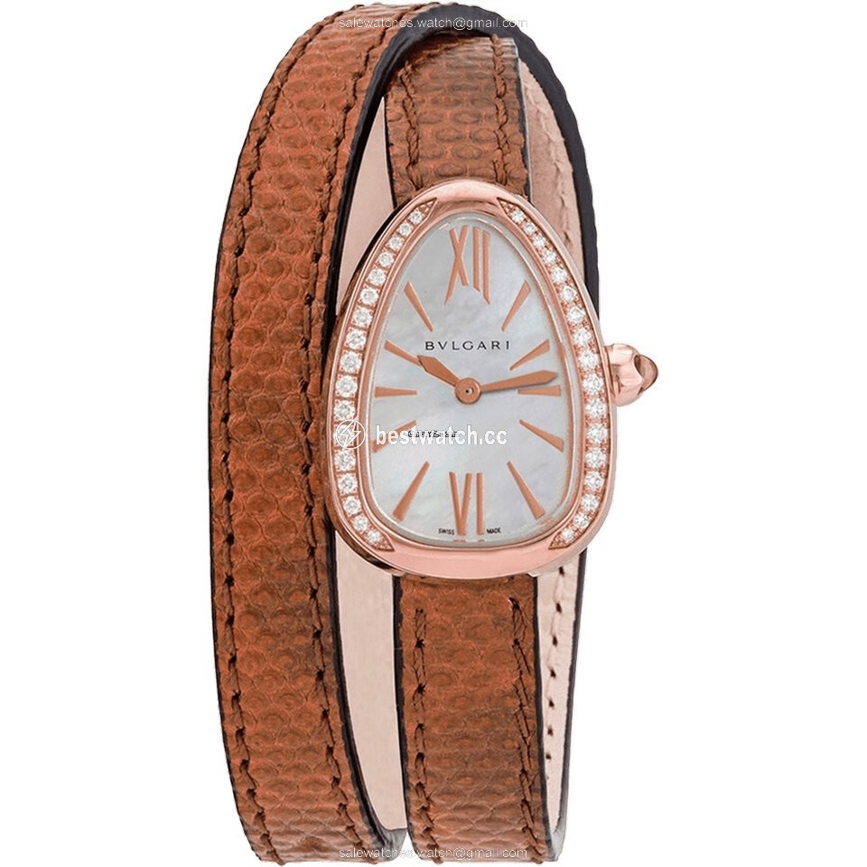 Bulgari Serpenti Womens watch Quartz Rose gold 102727 SPP27WPGDL