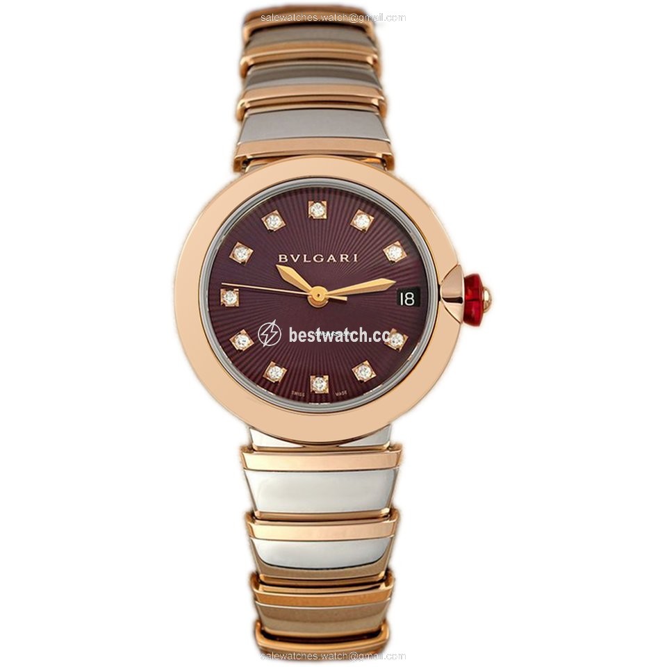 Bulgari Lucea Womens watch Quartz Gold Steel 102691 LU28C11SPGSPG 12?