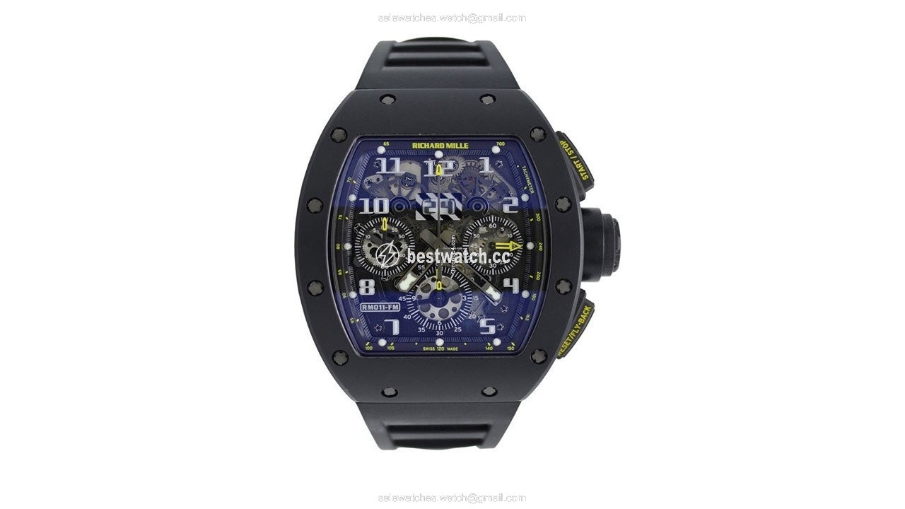 Richard Mille RM 011 Mens watch Unisex Automatic Carbon RM 011