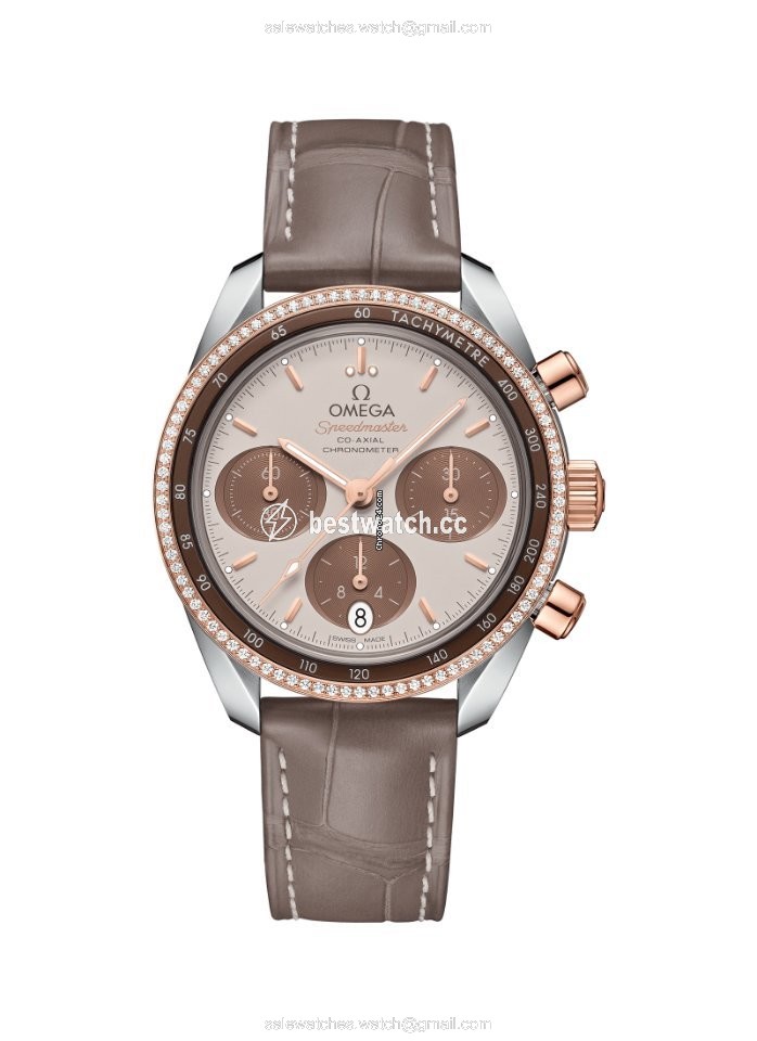 Omega Speedmaster Womens watch Automatic Gold Steel 324.28.38.50.02.002