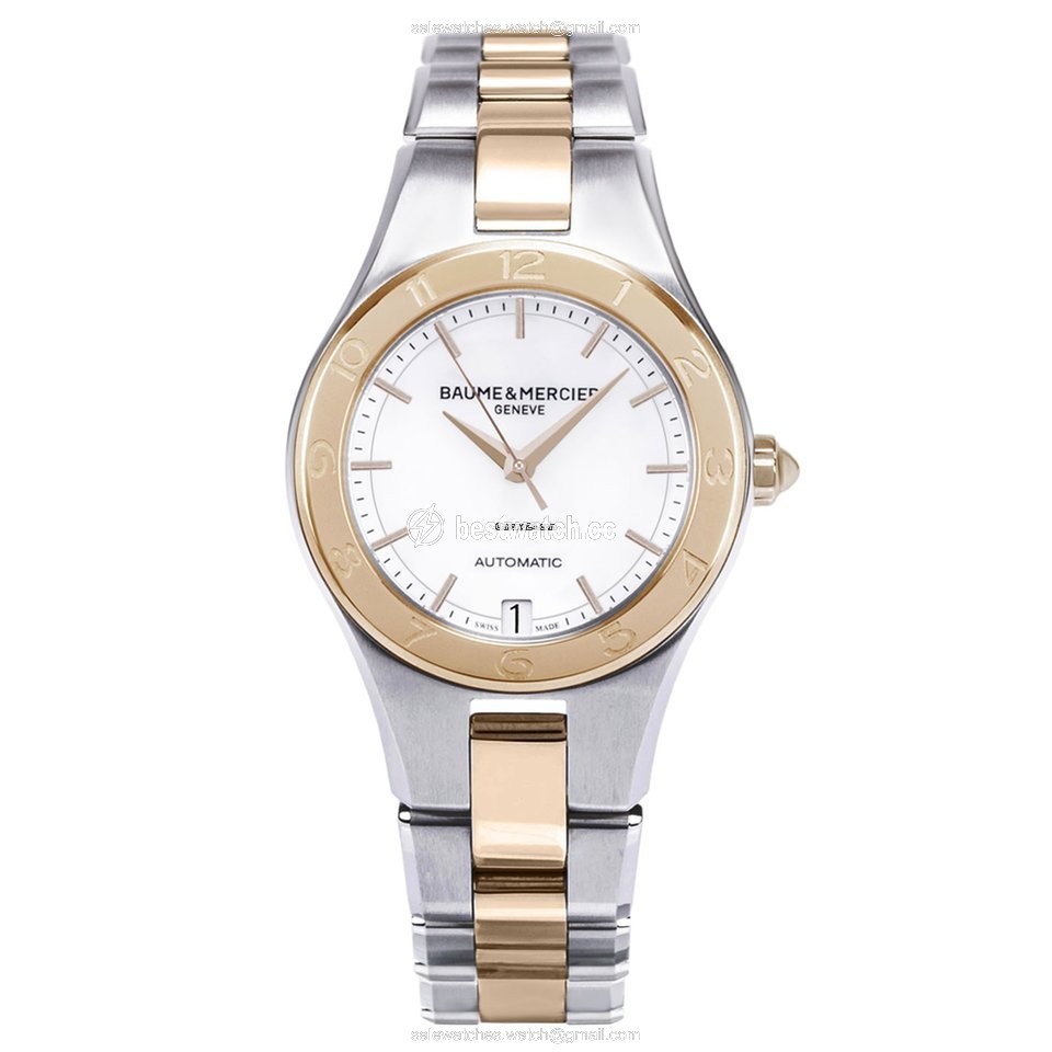 Baume & Mercier Linea Womens watch Automatic Gold Steel M0A10073