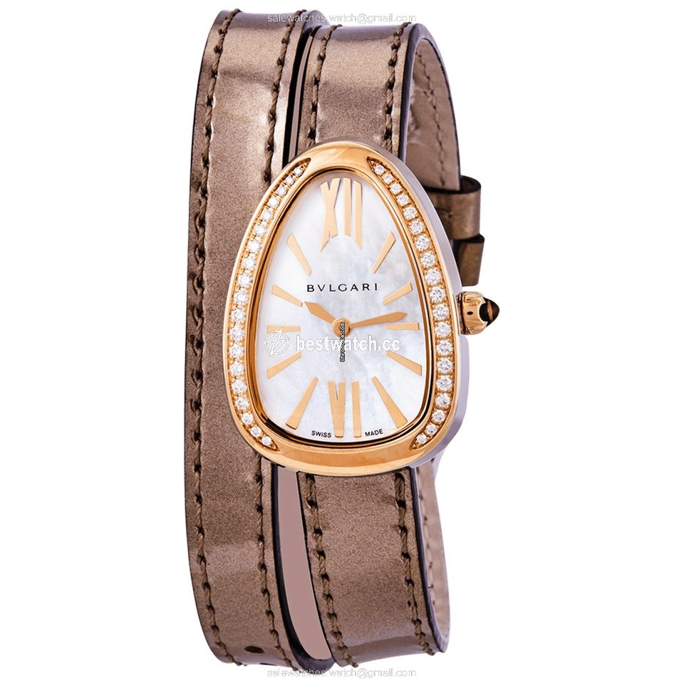 Bulgari Serpenti Womens watch Quartz Gold Steel 103059 SP32WSPGDL
