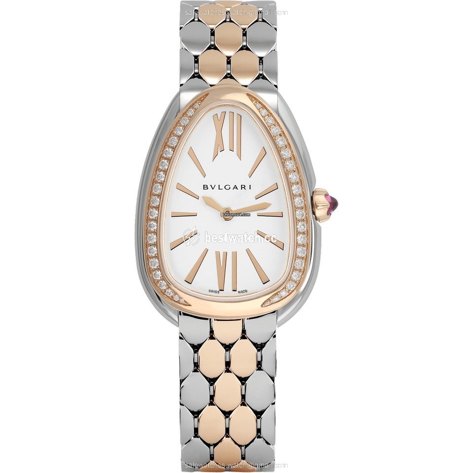 Bulgari Serpenti Womens watch Quartz Gold Steel 103274 SP33WSPGSPGD