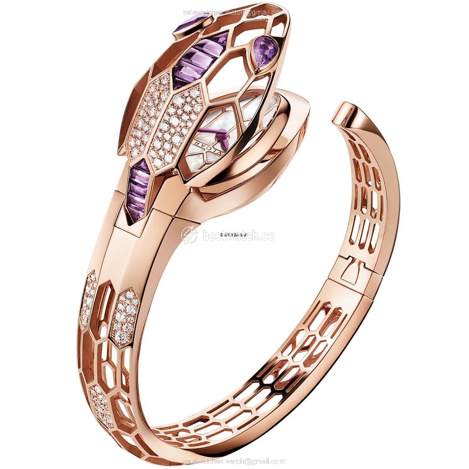 Bulgari Serpenti Womens watch Quartz Rose gold 103054 SPP36WGD1AMSK.S