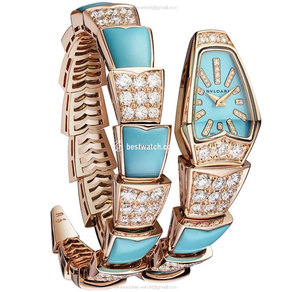Bulgari Serpenti Womens watch Quartz Rose gold 102786 SPP26C3GD1GD1TU.1T