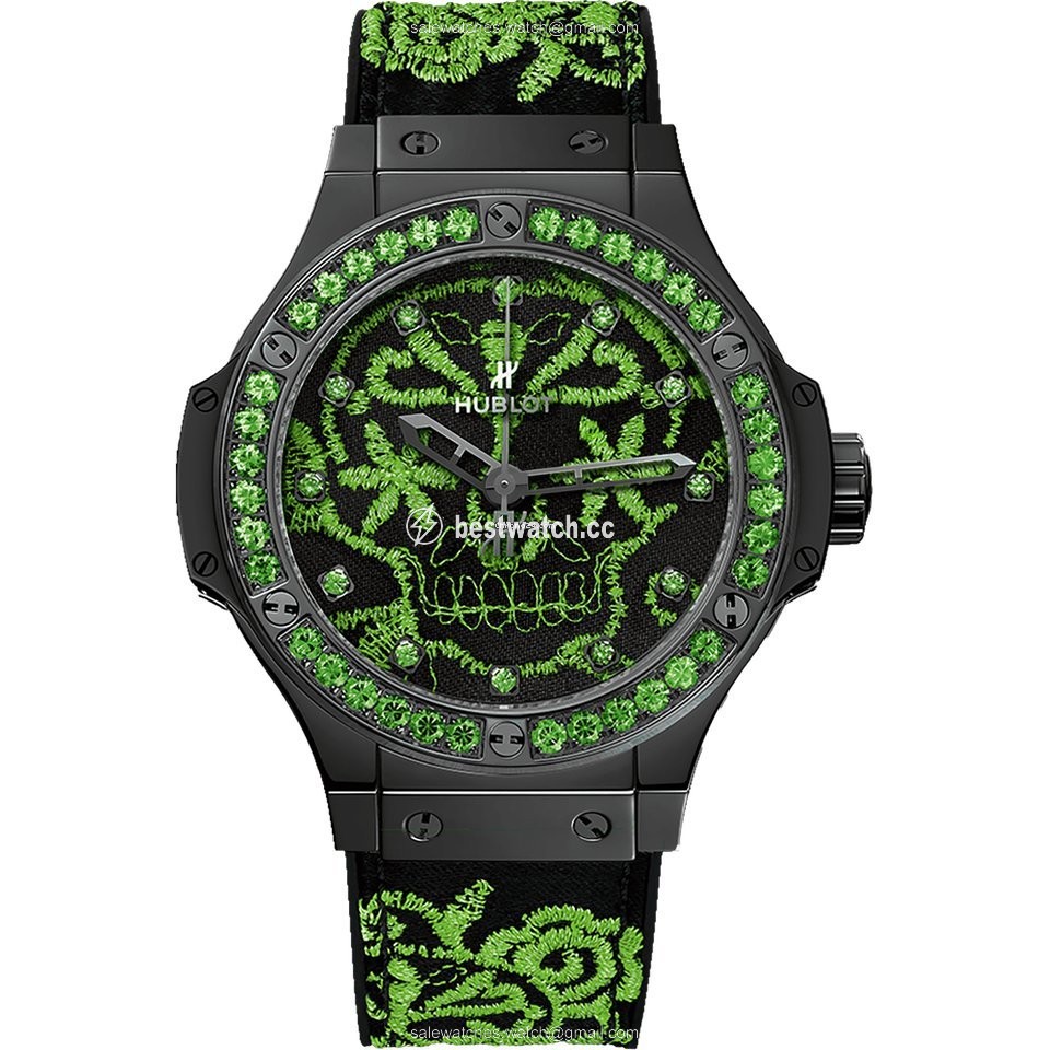 Hublot Big Bang Broderie Mens watch Unisex Automatic Ceramic 343.CG.6590.NR.1222