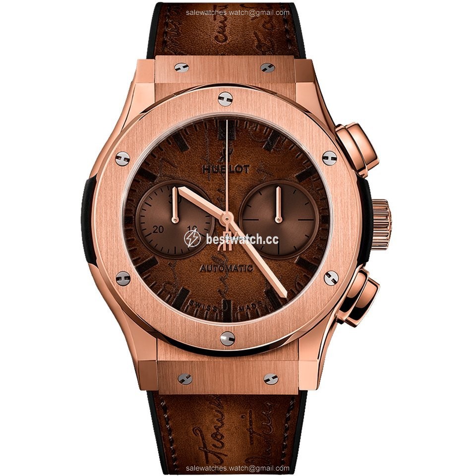 Hublot Classic Fusion Chronograph Mens watch Unisex Automatic Rose gold 521.OX.0500.VR.BER17