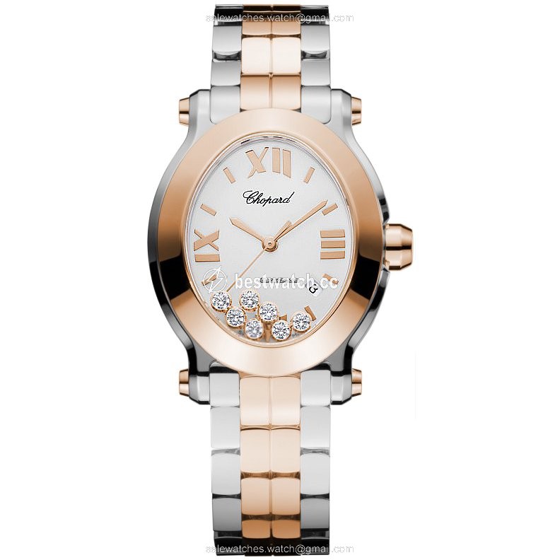 Chopard Happy Sport Womens watch Quartz Gold Steel 278546-6003