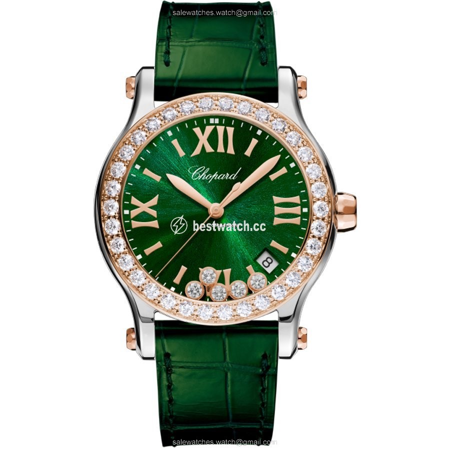 Chopard Happy Sport Womens watch Quartz Gold Steel 278582-6007