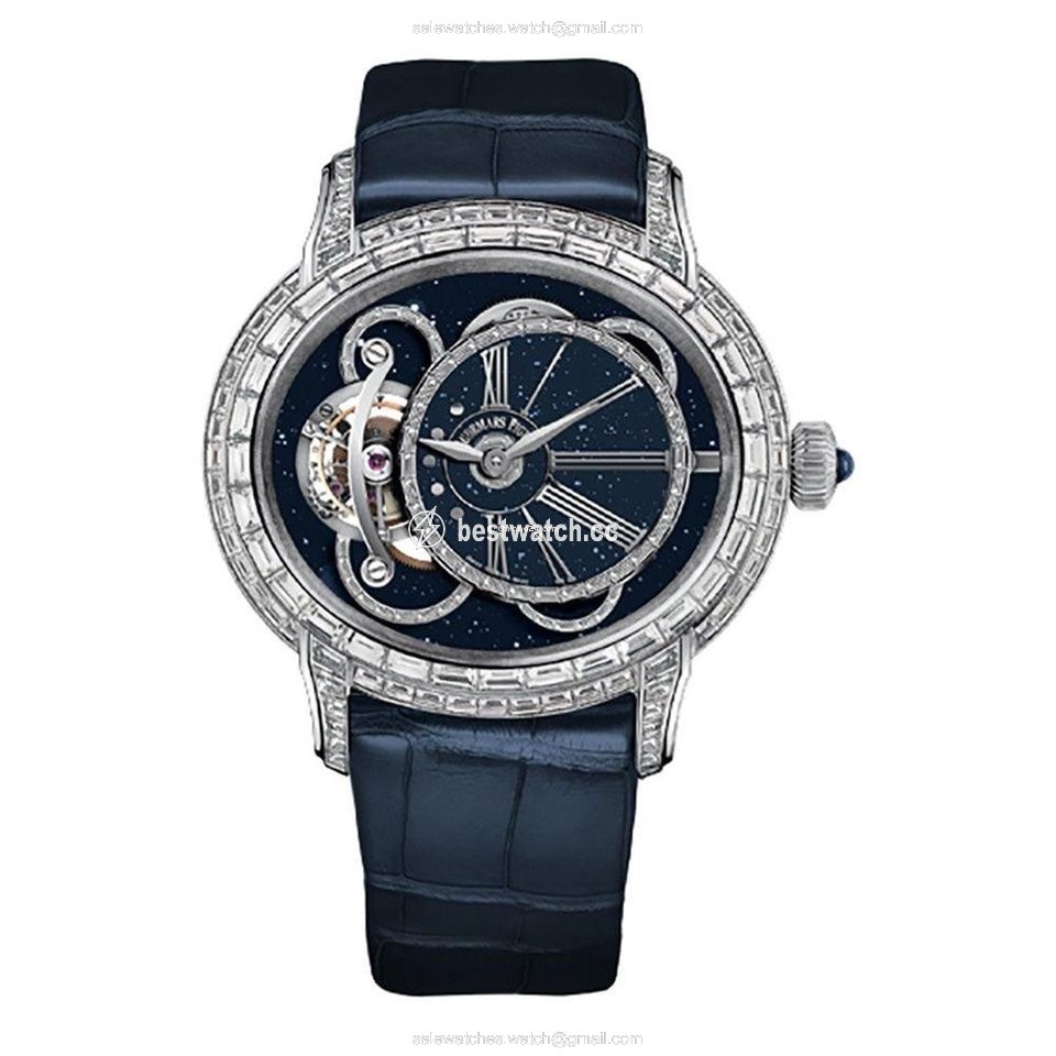 Audemars Piguet Millenary Mens watch Unisex Manual winding White gold 26381BC.ZZ.D312CR.01
