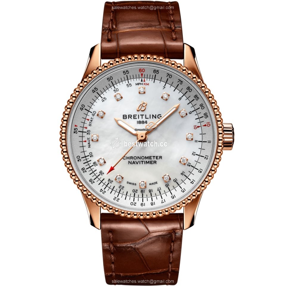 Breitling Navitimer Mens watch Unisex Automatic Red gold R17395211A1P1