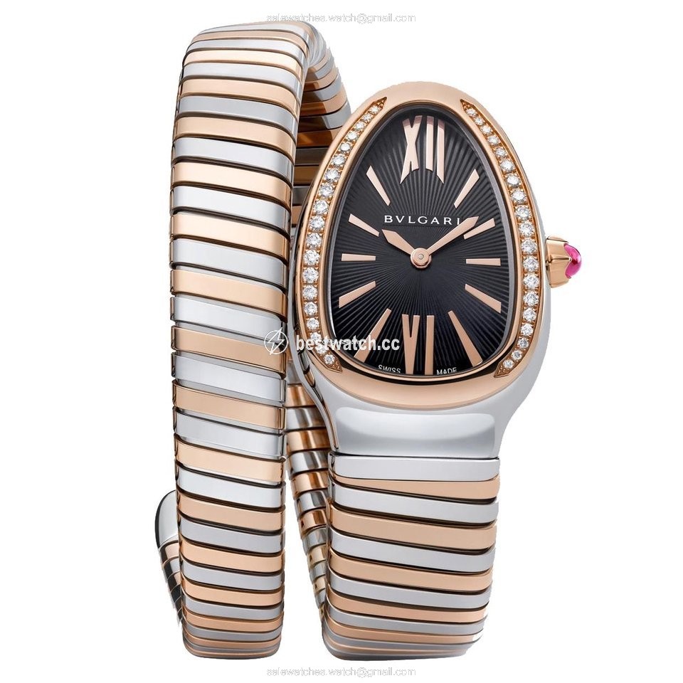 Bulgari Serpenti Womens watch Quartz Gold Steel 102098