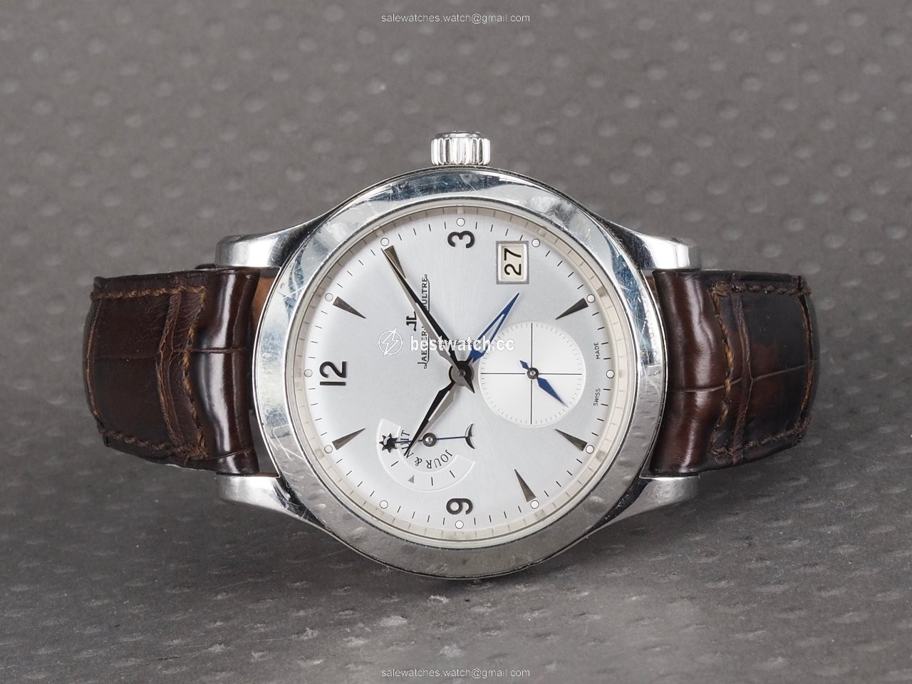 Jaeger-LeCoultre Master Hometime Mens watch Unisex Automatic Steel 147.8.05.S