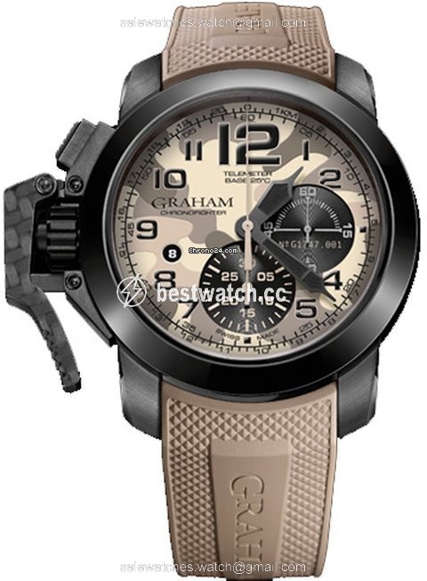 Graham Chronofighter Oversize Mens watch Unisex Automatic Steel 2CCAU.E03A