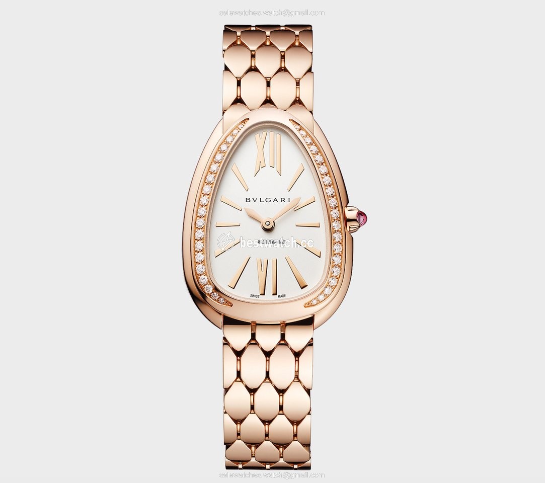 Bulgari Serpenti Womens watch Quartz Rose gold 103146 SPP33WGGD