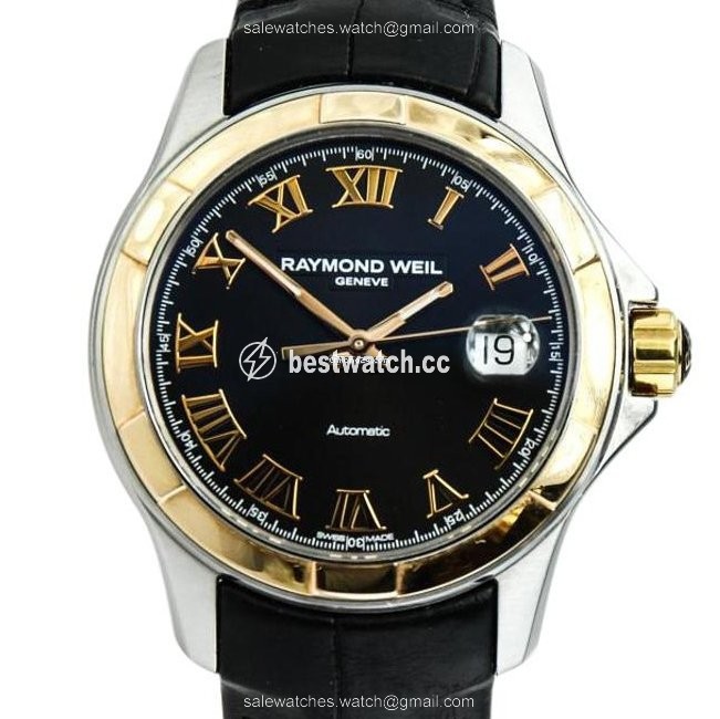 Raymond Weil Parsifal Mens watch Unisex Automatic Gold Steel 2970