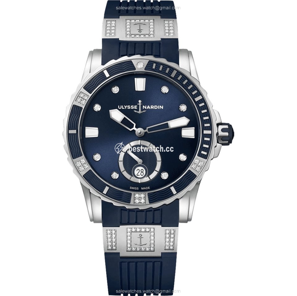 Ulysse Nardin Lady Diver Womens watch Automatic Steel 3203-190-3C 10.13