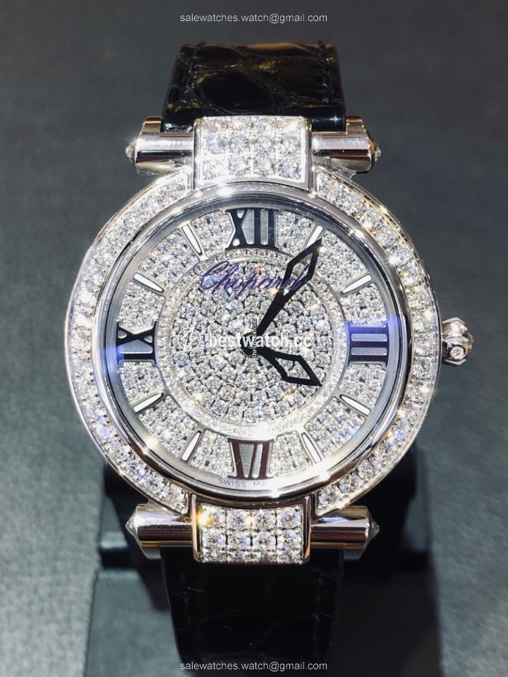 Chopard Imperiale Quartz White gold 384242-1001