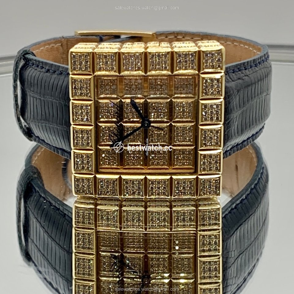 Chopard Ice Cube Mens watch Unisex Quartz Yellow gold 12 7407
