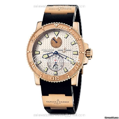 Ulysse Nardin Maxi Marine Diver Mens watch Unisex Automatic Rose gold 266-33-3A 90