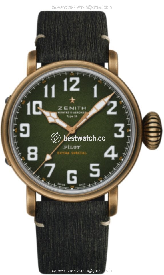 Zenith Pilot Mens watch Unisex Automatic Bronze 29.2430.679 63.I001