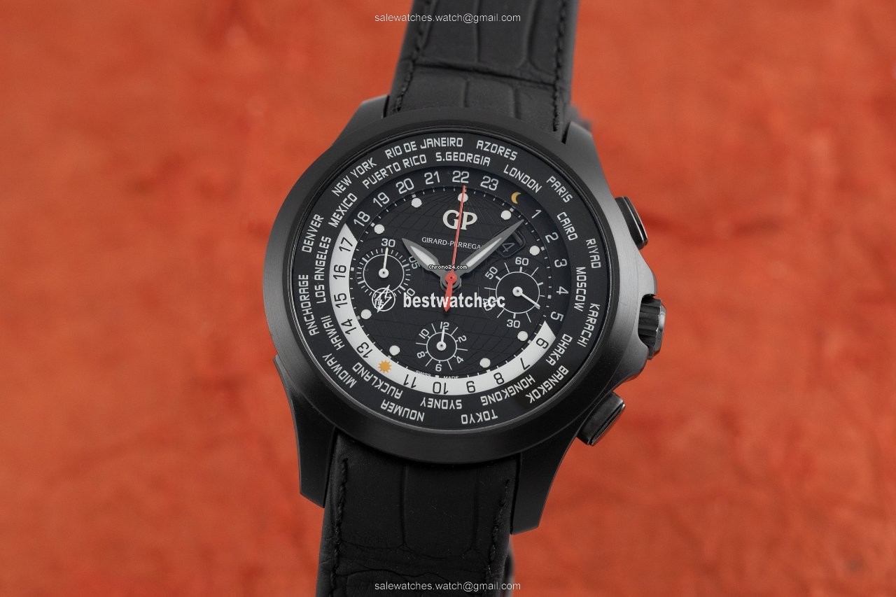 Girard Perregaux Traveller Mens watch Unisex Automatic Titanium 49700-21-631-BB6C