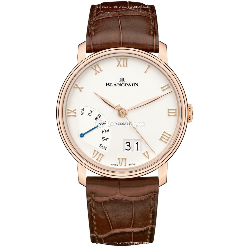 Blancpain Villeret Mens watch Unisex Automatic Red gold 6668-3642-55A