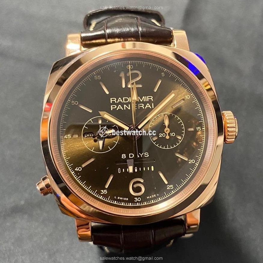 Panerai Special Editions Mens watch Unisex Manual winding Rose gold PAM00502