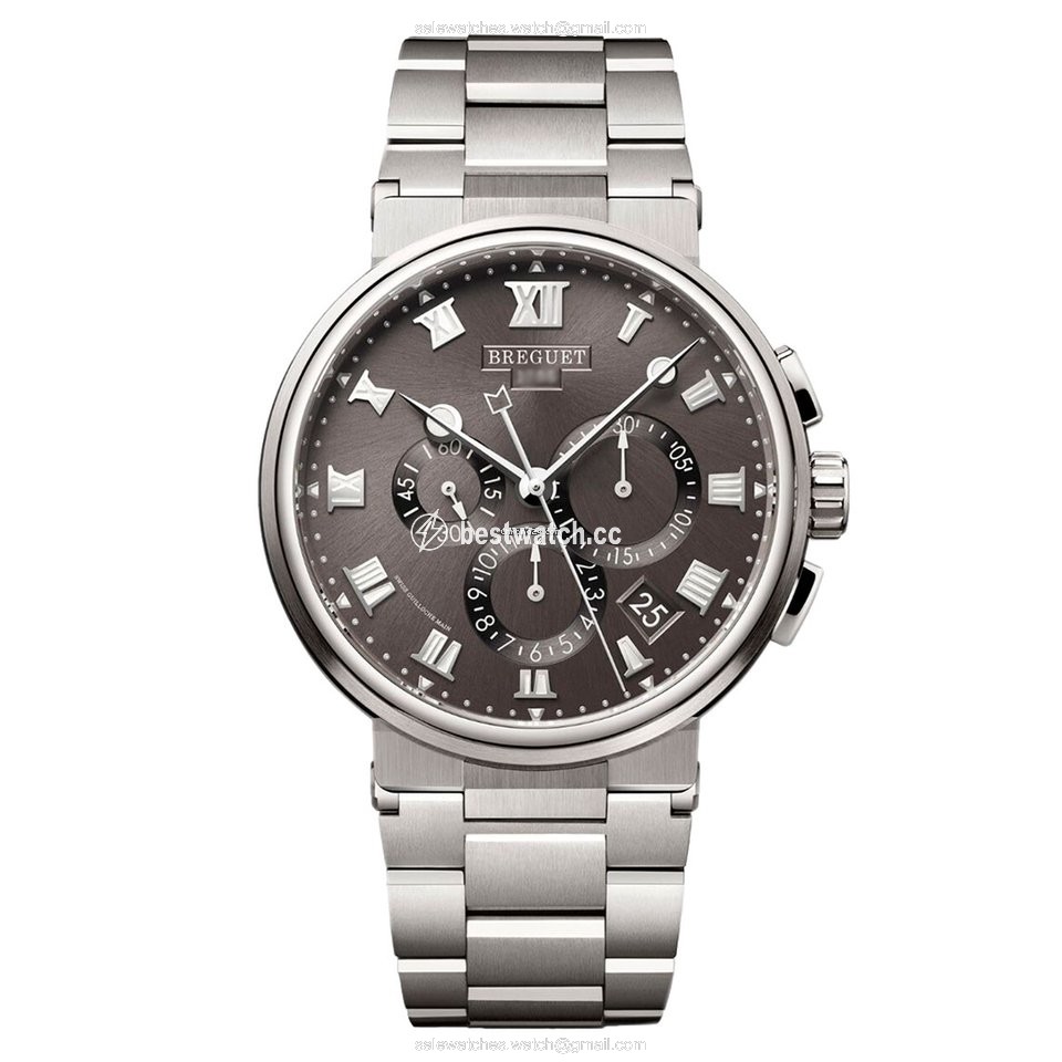 Breguet Marine Mens watch Unisex Automatic Titanium 5527TI G2 TWO