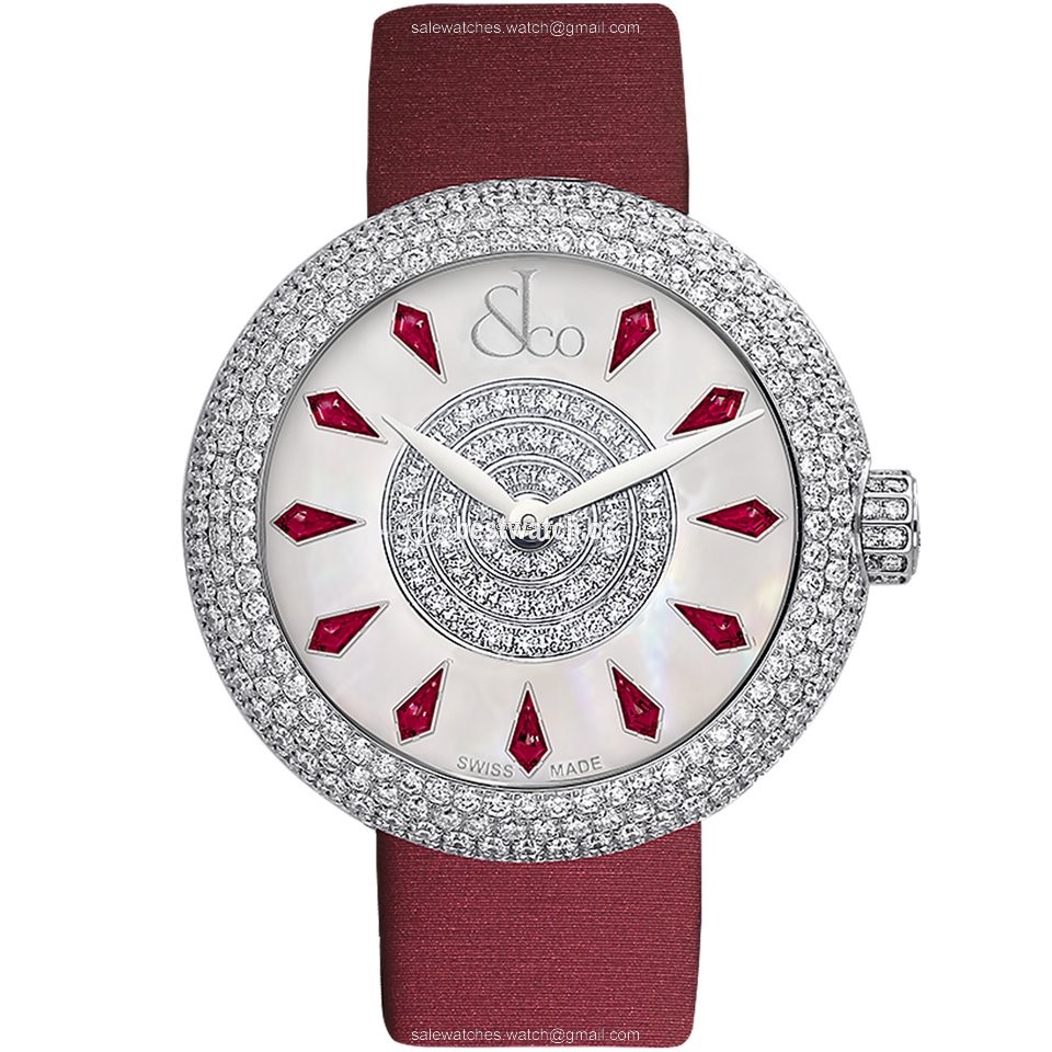Jacob & Co. Womens watch Quartz Steel BQ030.10.RH.KE.A