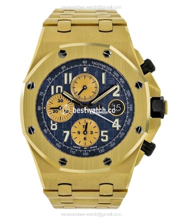 Audemars Piguet Royal Oak Offshore Chronograph Mens watch Unisex Automatic Yellow gold 26470BA.OO.1000BA.01