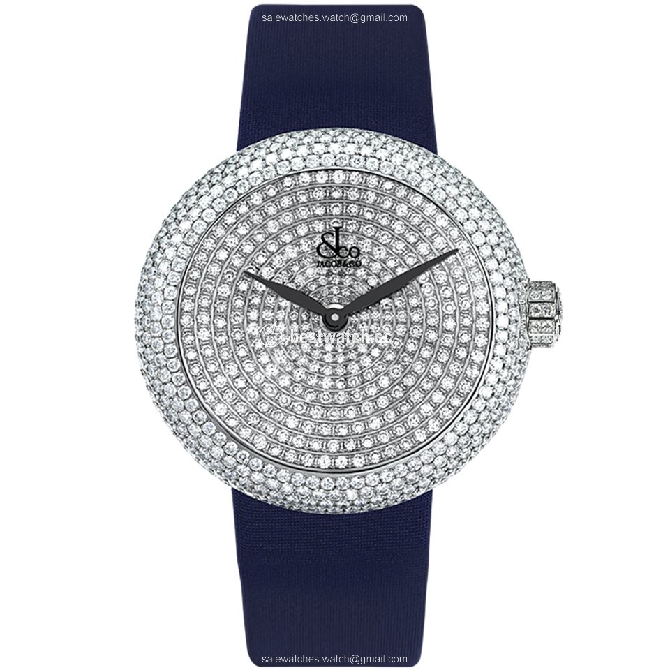 Jacob & Co. Womens watch Quartz Steel BQ020.10.RH.RD.A