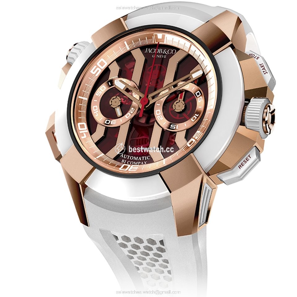 Jacob & Co. Mens watch Unisex Automatic Rose gold EC312.42.PB.RN.A