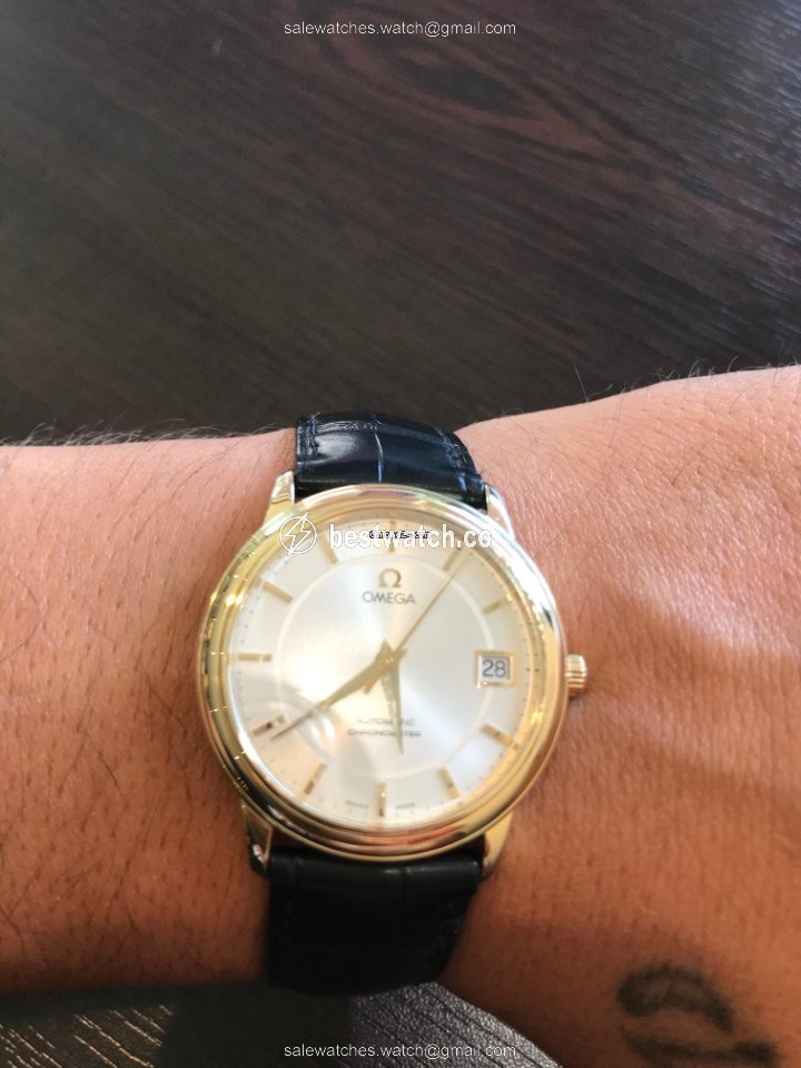 Omega De Ville Mens watch Unisex Automatic Yellow gold 80446