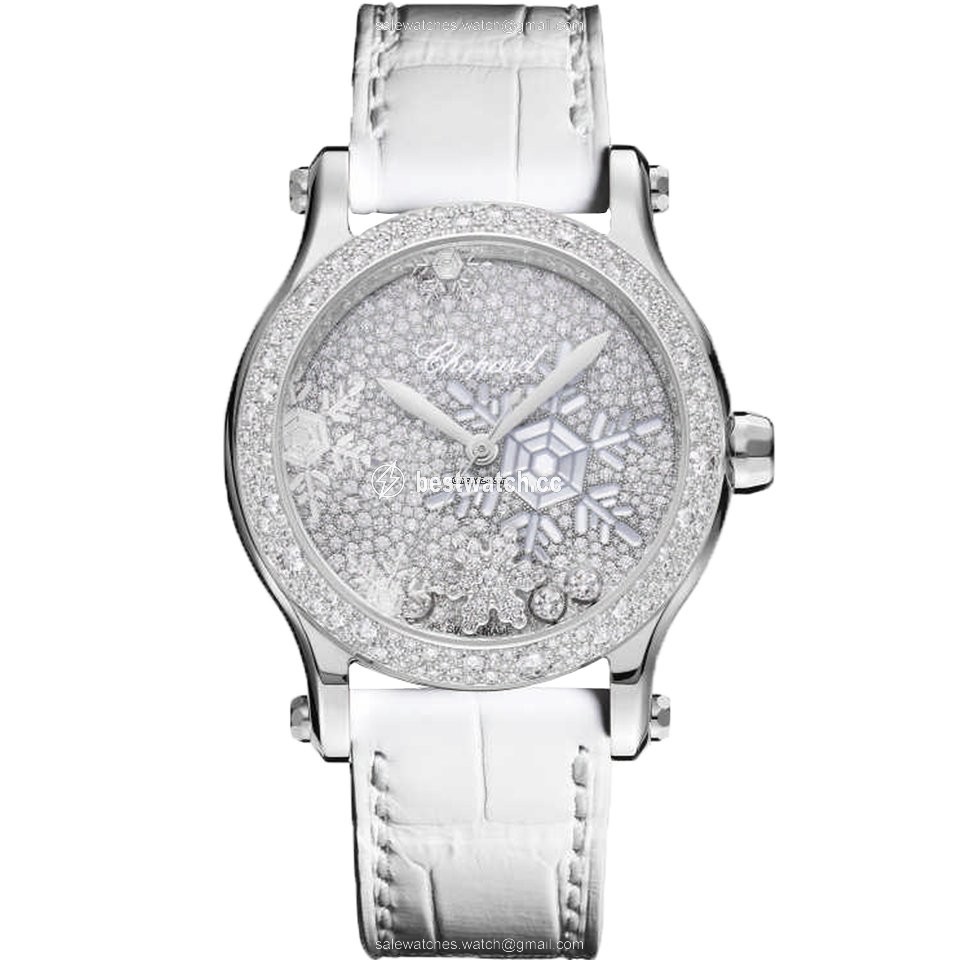 Chopard Happy Sport Womens watch Automatic White gold 274891-1014
